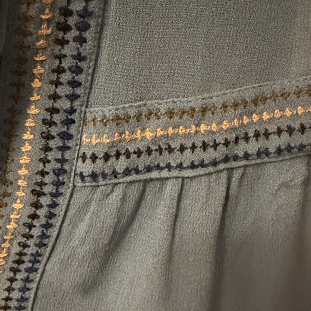 Women's Blue Sleeveless Top Lucky Brand - Picture 3 of 3